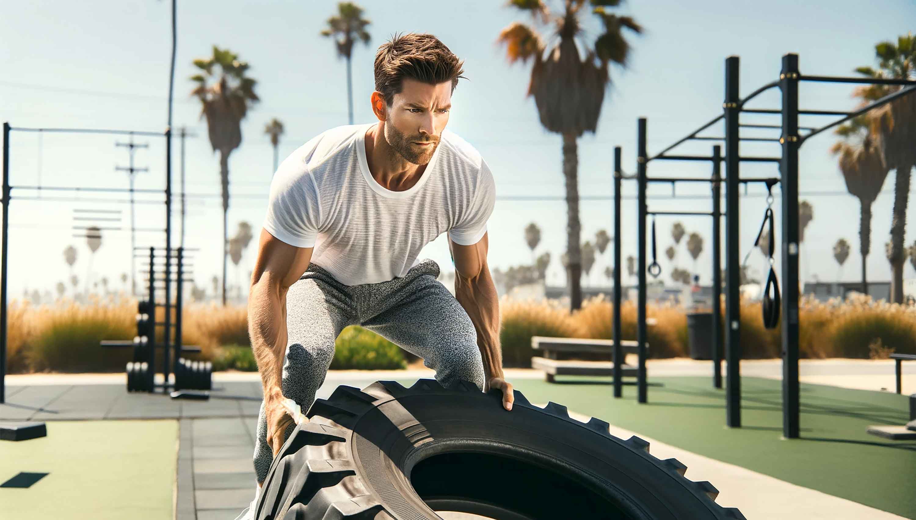 man working on his goals for the new year