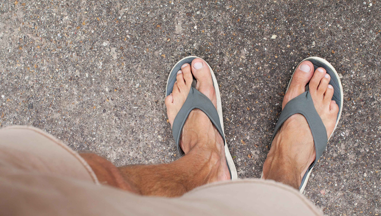 stop sweating in flip flops