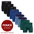 Essential Men's Boxer Briefs with Pouch - Mix 9-Pack - Ejis