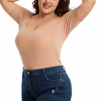 Women's Scoop Neck Sweat Proof Undershirt - Ejis