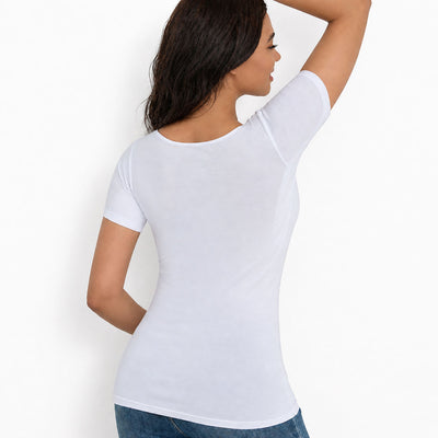 Women's Scoop Neck Sweat Proof Undershirt - Ejis