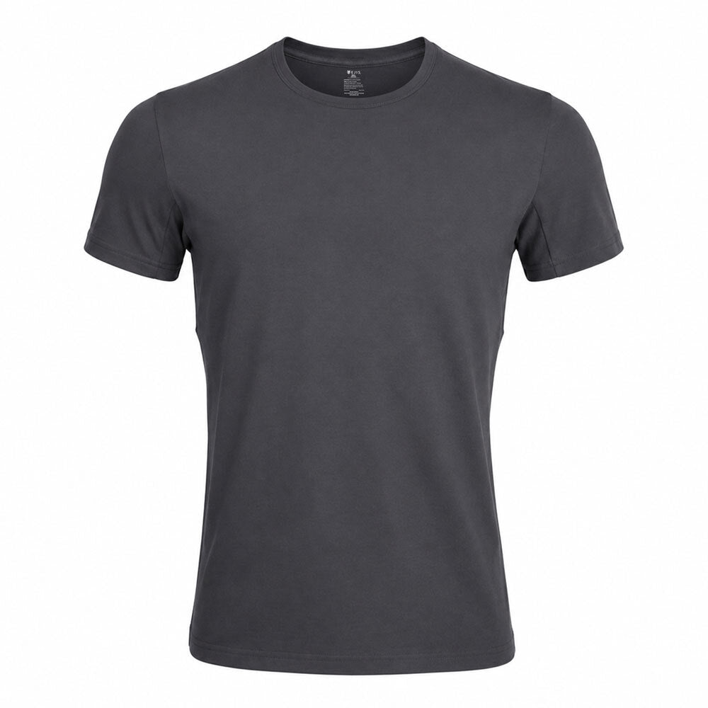 Grey Ejis TotalShield sweat proof t-shirt with on a white background