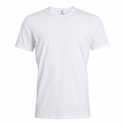 White Ejis TotalShield sweat proof t-shirt with on a white background