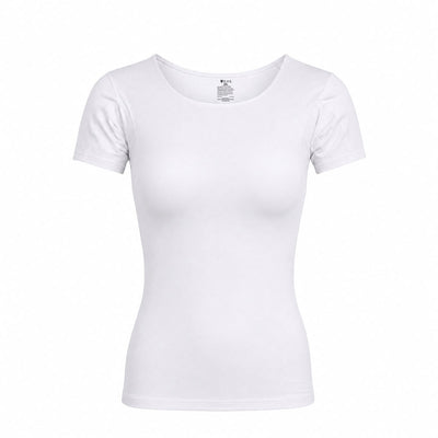 White Ejis women's sweat proof undershirt on a white background