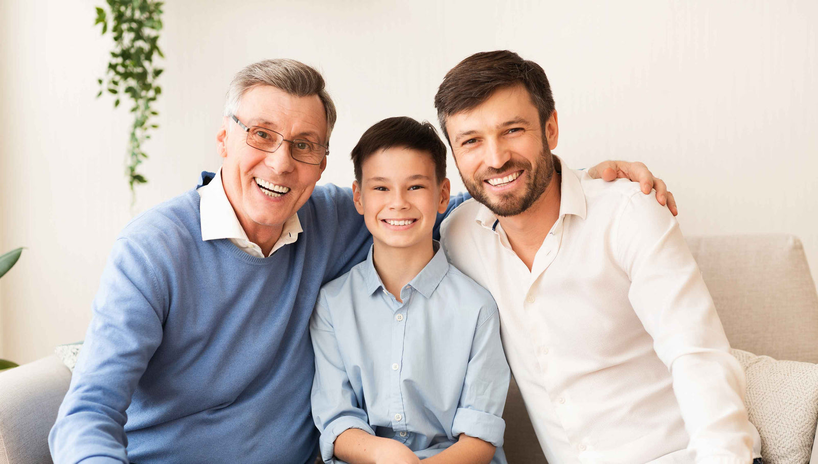 Grandpa Dad Son