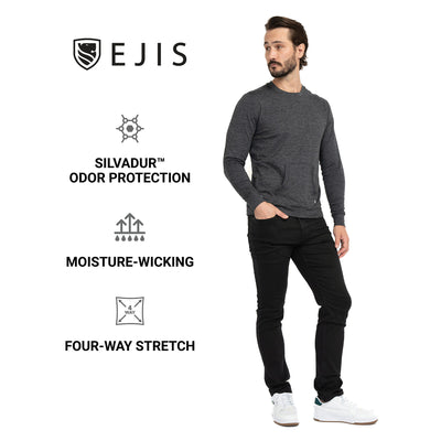 Conquest Athletic Crew Pullover for Men - Ejis