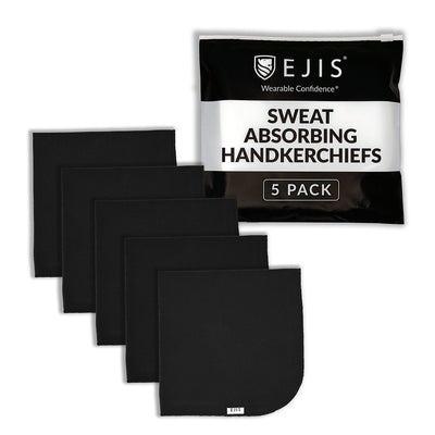 Sweat Absorbing Handkerchiefs (5-Pack)