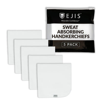 Sweat Absorbing Handkerchiefs (5-Pack) - Ejis