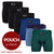 Essential Men's Boxer Briefs with Pouch - Mix 6-Pack - Ejis