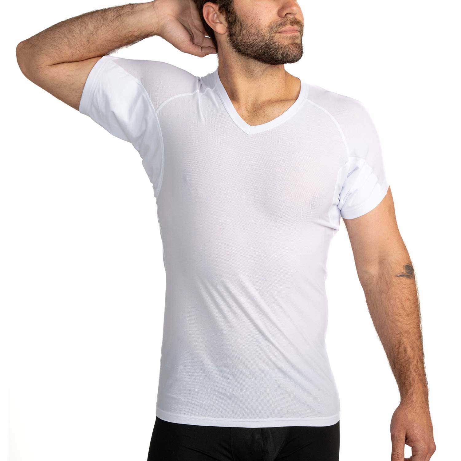 Ultra Breathable V-Neck Sweat Proof Undershirt for Men - Ejis