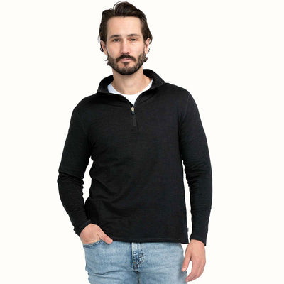 Conquest Athletic Half Zip Pullover for Men - Ejis