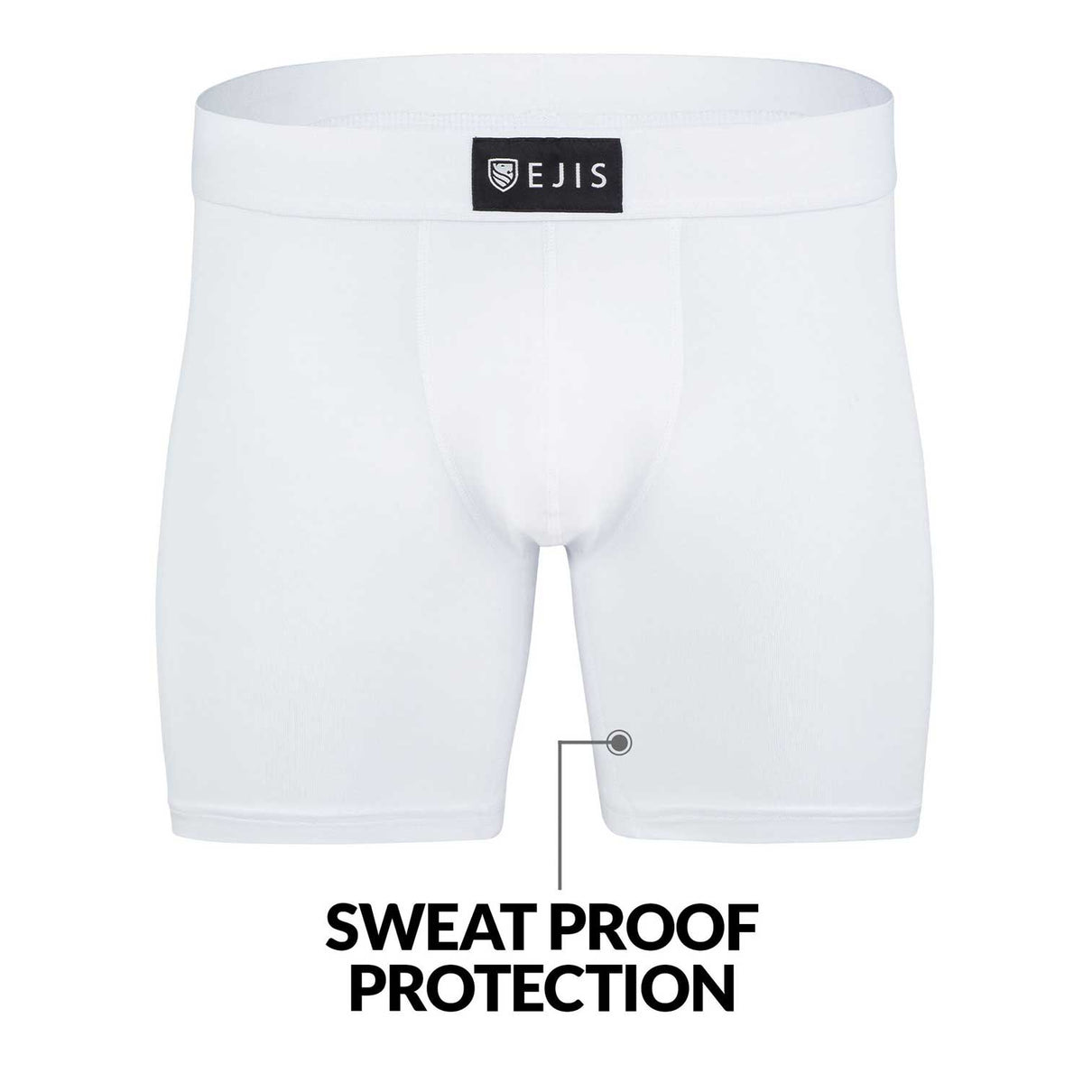 Sweat Proof Boxer Briefs with Comfort Pouch - Ejis