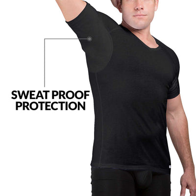 Cotton V-Neck Sweat Proof Undershirt - Ejis