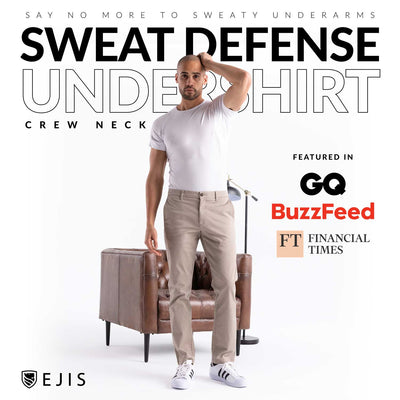 Micro Modal Crew Neck Sweat Proof Undershirt - Ejis