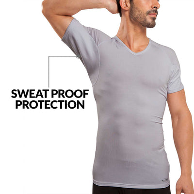 Micro Modal V-Neck Sweat Proof Undershirt - Ejis